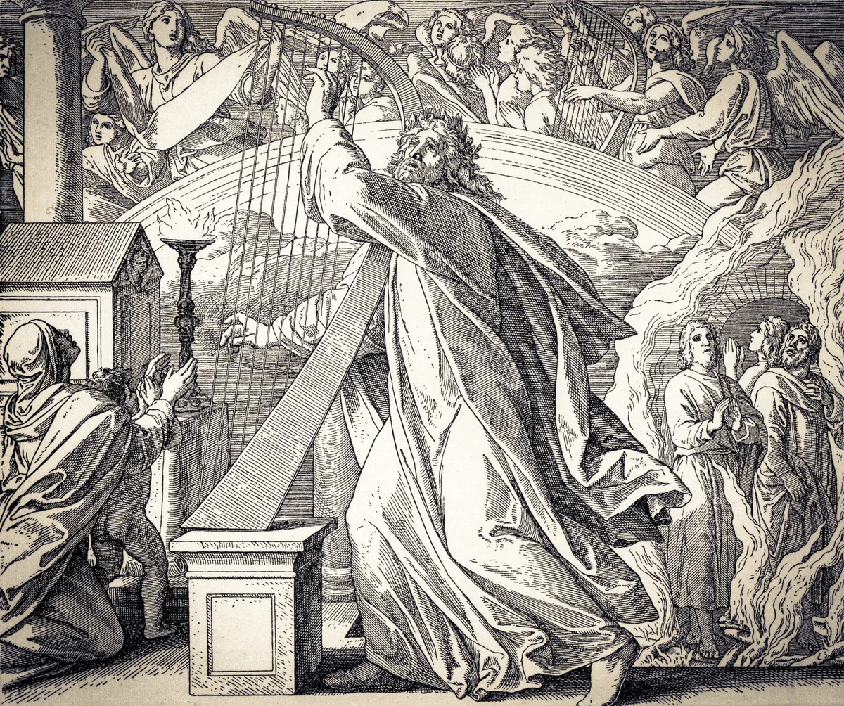 David și autorii Psalmilor